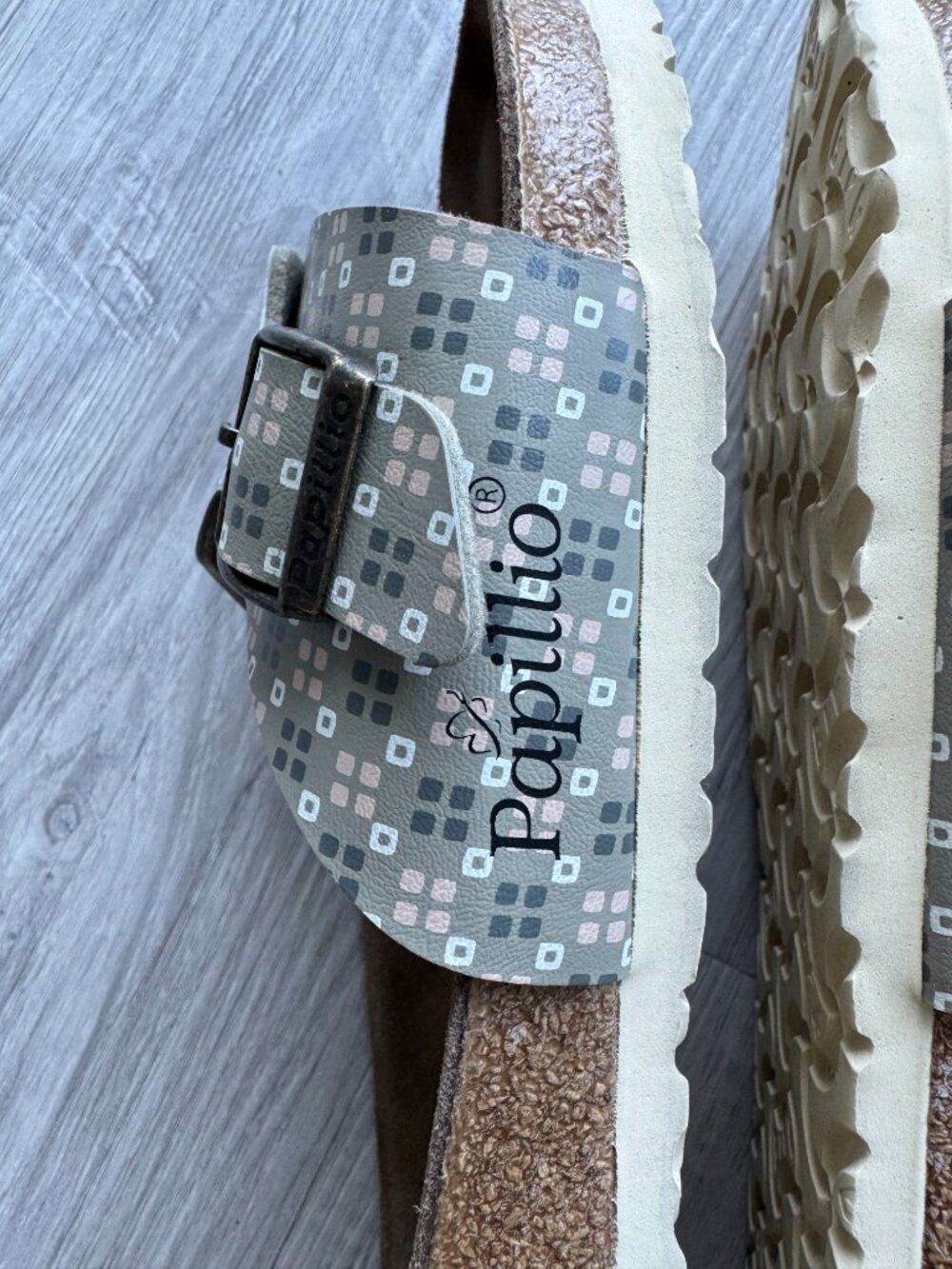 Birkenstock Papillio Catalina Sandals Geometric Print EU 40 US 9–9.5 - Picture 4 of 9